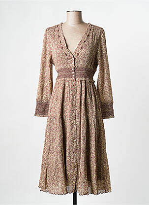 Rochie midi maro EMILE ET IDA femeie