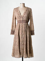 Rochie midi maro EMILE ET IDA femeie