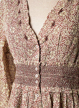 Rochie midi maro EMILE ET IDA femeie