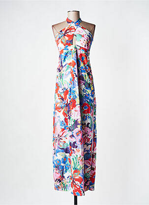 Rochie lungă multicolor MARGAUX LONNBERG femeie