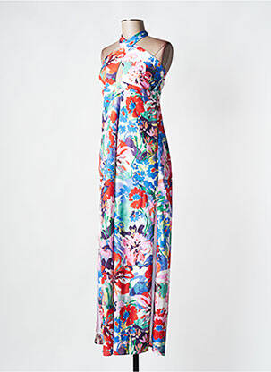 Rochie lungă multicolor MARGAUX LONNBERG femeie