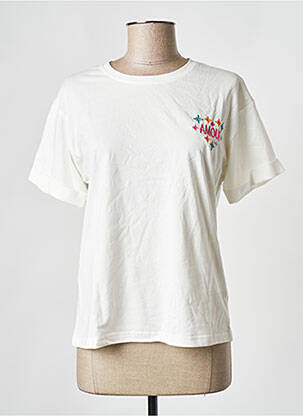 Tricou alb MOLLY BRACKEN femeie