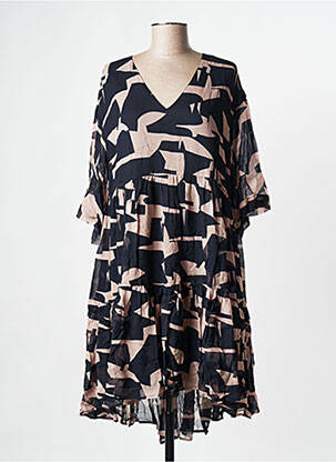 Rochie midi roz ESSENTIEL ANTWERP femeie