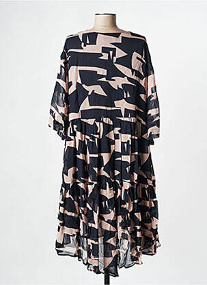 Rochie midi roz ESSENTIEL ANTWERP femeie