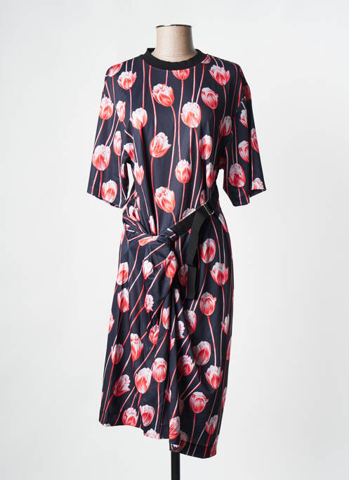 Rochie midi negru KENZO femeie