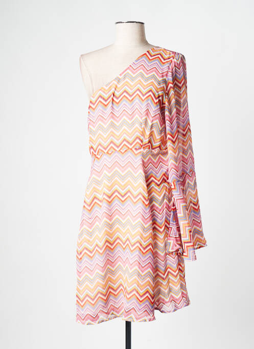 Rochie scurtă roz GRACE & MILA femeie