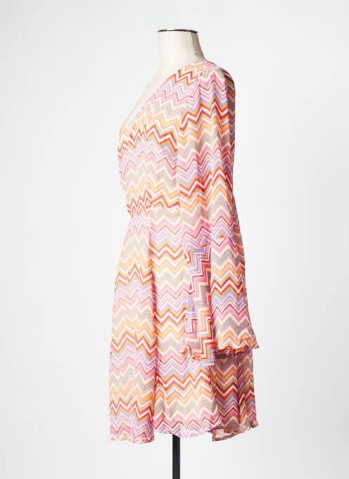 Rochie scurtă roz GRACE & MILA femeie