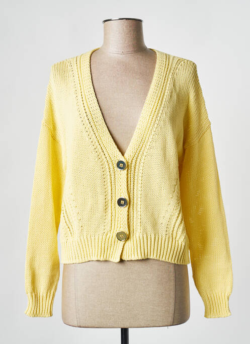 Vestă cu mâneci lungi galben PENNYBLACK femeie