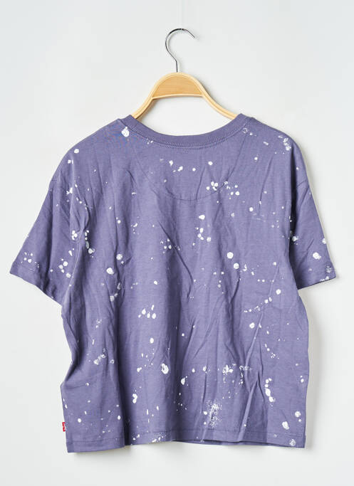 Tricou albastru LEVIS fille