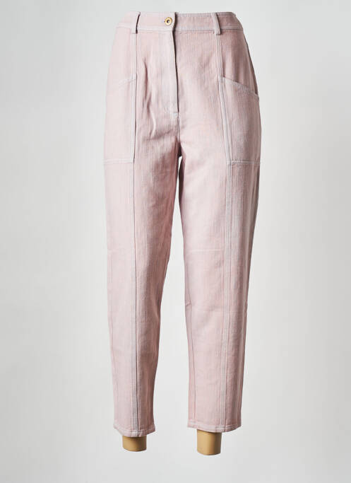 Pantalon trei sferturi roz SESSUN femeie