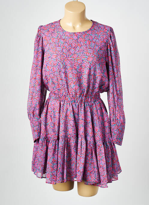 Rochie scurtă violet LILI SIDONIO femeie