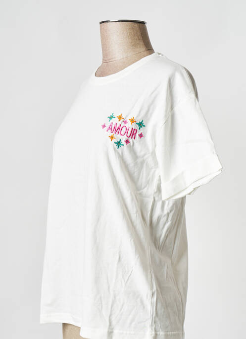 Tricou alb MOLLY BRACKEN femeie