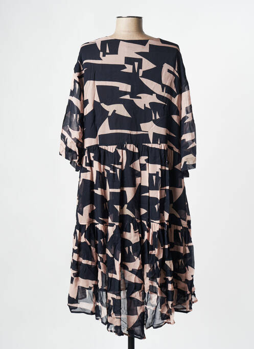 Rochie midi roz ESSENTIEL ANTWERP femeie