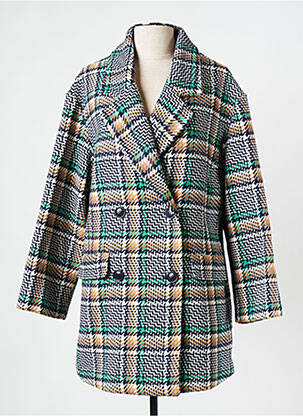 Palton lung verde SAK'S femeie