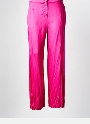 Pantalon larg roz IMPERIAL femeie