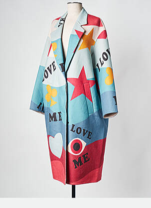 Palton lung multicolor SACK'S femeie
