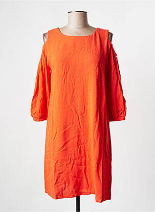 Rochie scurtă portocalie MOLLY BRACKEN femeie