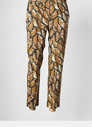 Pantalon drept maro DIEGA femeie