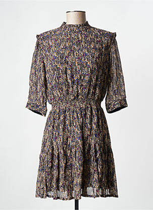 Rochie scurtă maro SESSUN femeie