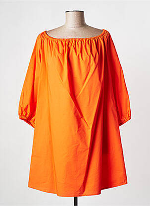 Rochie scurtă portocalie PLEASE femeie