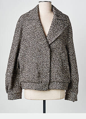 Palton scurt negru PINKO femeie