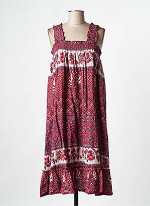 Rochie midi roșu M.A.B.E femeie