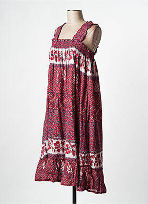 Rochie midi roșu M.A.B.E femeie