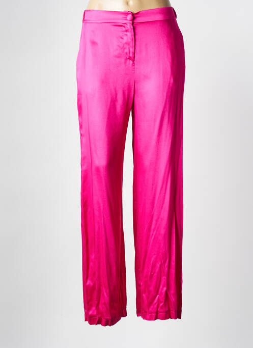 Pantalon larg roz IMPERIAL femeie