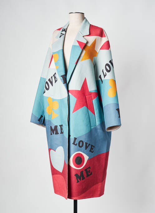 Palton lung multicolor SAK'S femeie