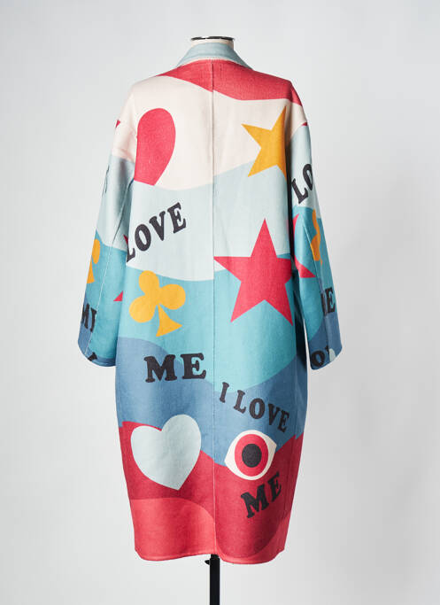 Palton lung multicolor SAK'S femeie