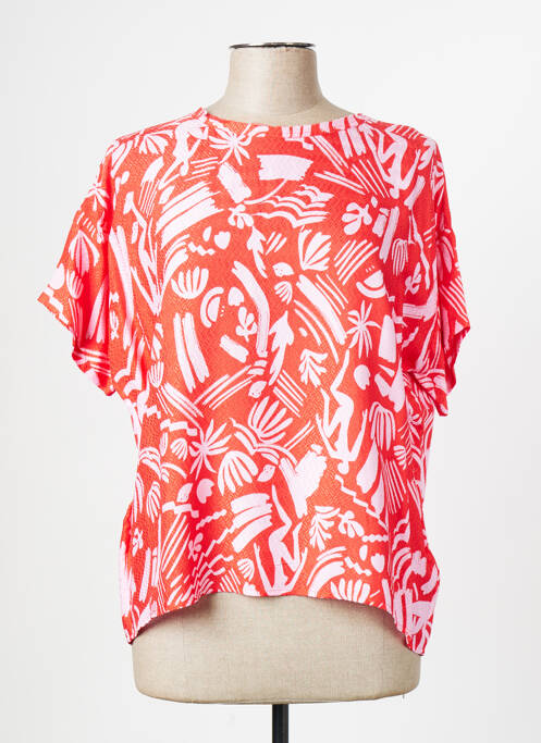 Top roșu ATTIC AND BARN femeie