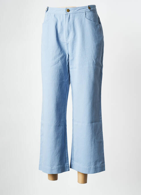 Pantalon larg albastru DAY OFF femeie