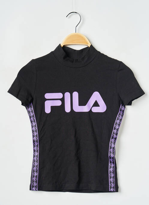 Tricou negru FILA fată