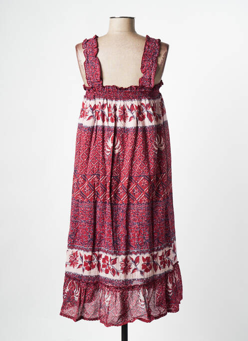 Rochie midi roșu M.A.B.E femeie