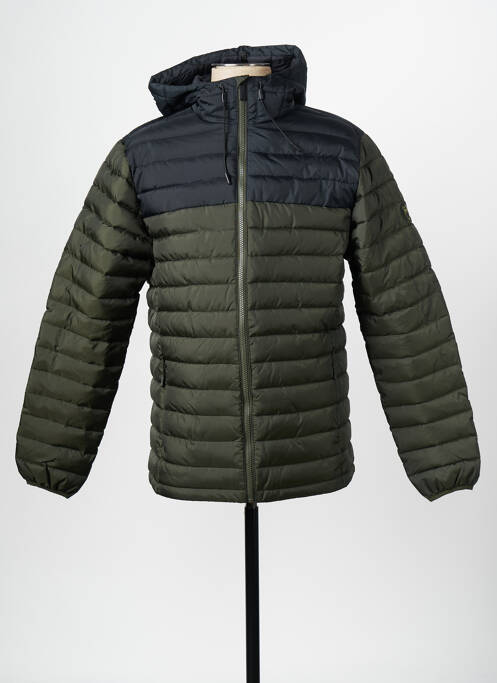 Geacă matlasată verde KNOWLEDGE COTTON APPAREL bărbat