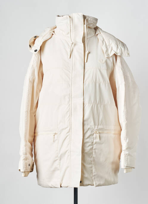 Geacă matlasată bej ADIDAS femeie