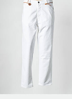 Pantalon drept alb HOMECORE bărbat