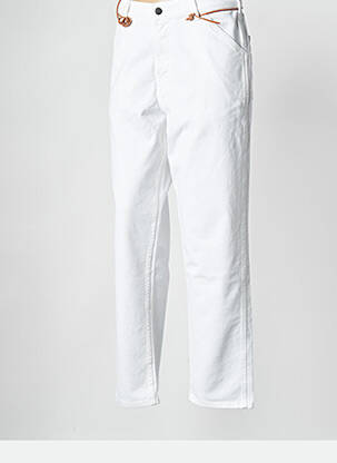 Pantalon drept alb HOMECORE bărbat
