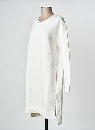 Rochie scurtă alb MAX MARA femeie