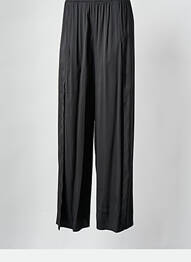 Pantalon larg negru TWINSET femeie