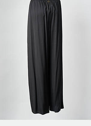 Pantalon larg negru TWINSET femeie