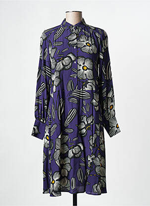 Rochie midi violet HARTFORD femeie