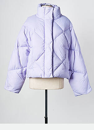 Geacă matlasată violet STAND STUDIO femeie