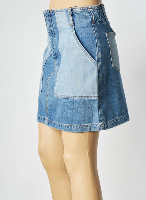 Fustă scurtă albastru THE KOOPLES femeie