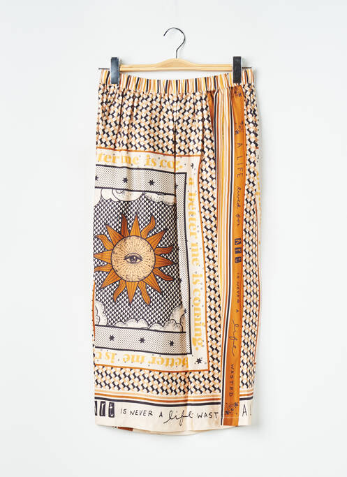 Pantalon larg multicolor SAK'S femeie