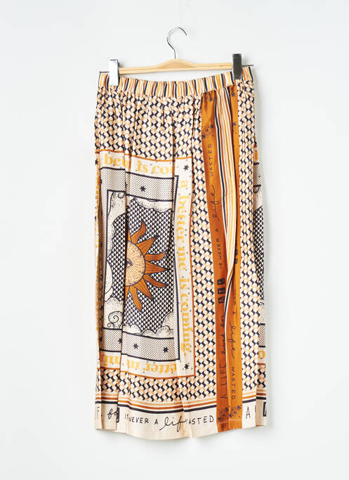 Pantalon larg multicolor SAK'S femeie