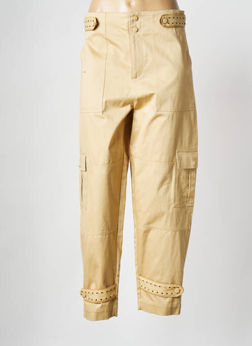 Pantalon trei sferturi bej TWINSET femeie