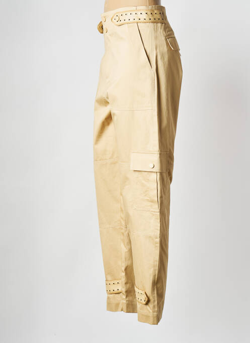 Pantalon trei sferturi bej TWINSET femeie