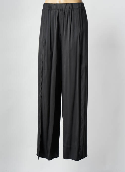 Pantalon larg negru TWINSET femeie
