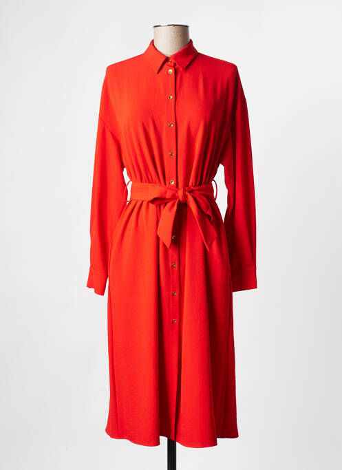 Rochie midi roșu PINKO femeie